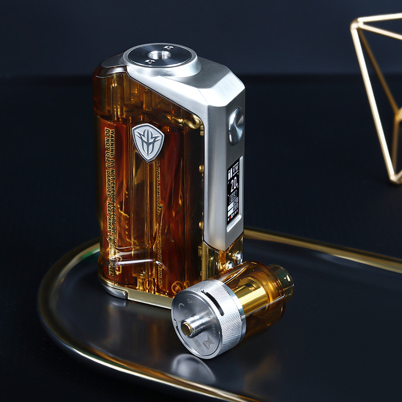 Rincoe Jellybox 228w Box Mod Kits Dual 18650 بطاريات 4.8 مل Sub Ohm Tank