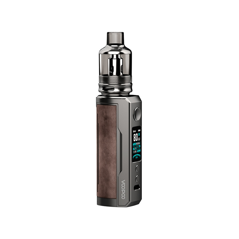 100w E Health Cigarette Starter Kit فردي 18650 21700 بطارية Tpp Pod Tank Voopoo Drag X Plus