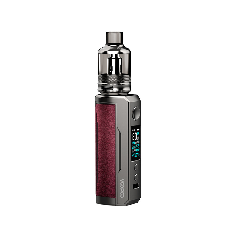 100w E Health Cigarette Starter Kit فردي 18650 21700 بطارية Tpp Pod Tank Voopoo Drag X Plus