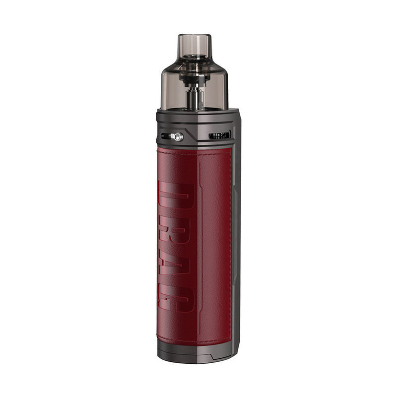 سبائك الزنك + PCTG Box Mod Kits Voopoo Drag X 18650 4.5ml 80w E Liquid بخار Pen