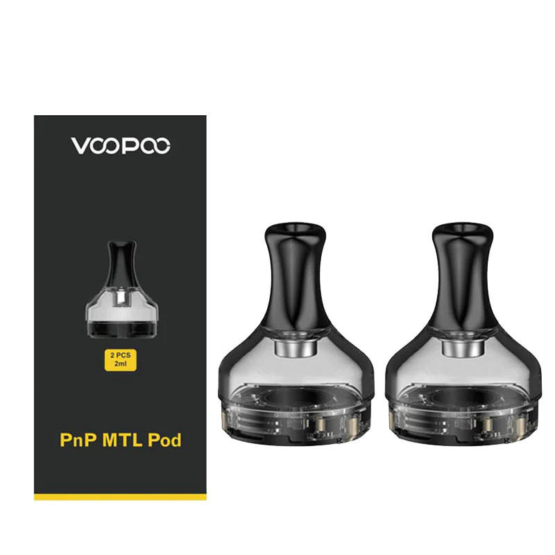 2 مللي خراطيش قرنة فارغة PnP MTL Pod 2 قطعة V.SUIT DRAG S X pods
