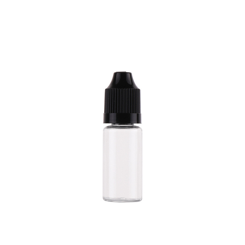 FCC البلاستيك PET V3 فارغة Ejuice زجاجة التدخين E السائل زجاجة واضحة ملونة غطاء المسمار