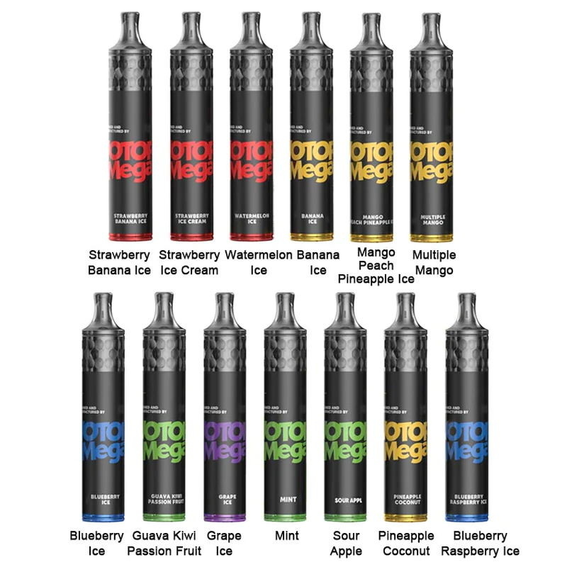 Wotofo Mega Pod بخار Kit 1500 نفخة 980ma 5ml E Liquid 1.6ohm Wire
