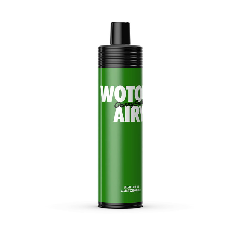 قابلة لإعادة الشحن 1000 نفث يمكن التخلص منها Vape Pod عدة Wotofo Airy Portable Pod Vape