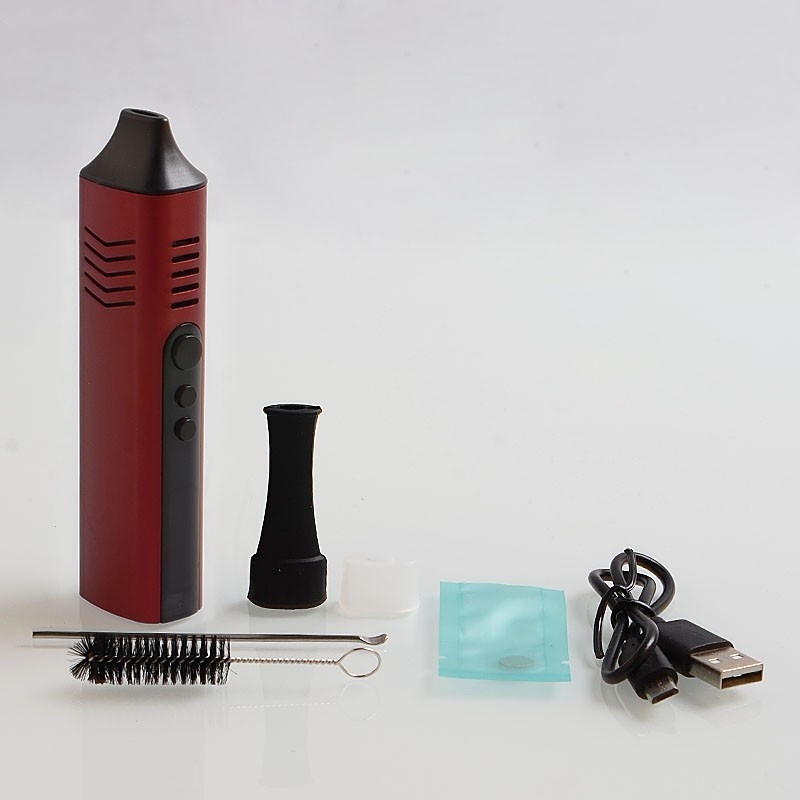 5V / 0.5A Hugo Vapor Conqueror 2600mah Dry Herb Vaporizer Kit قلم أعشاب جاف