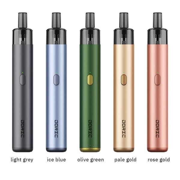 1500mah ITO لفائف قابلة لإعادة الملء جراب Voopoo Doric 20 2ml E Cigarette بخارr