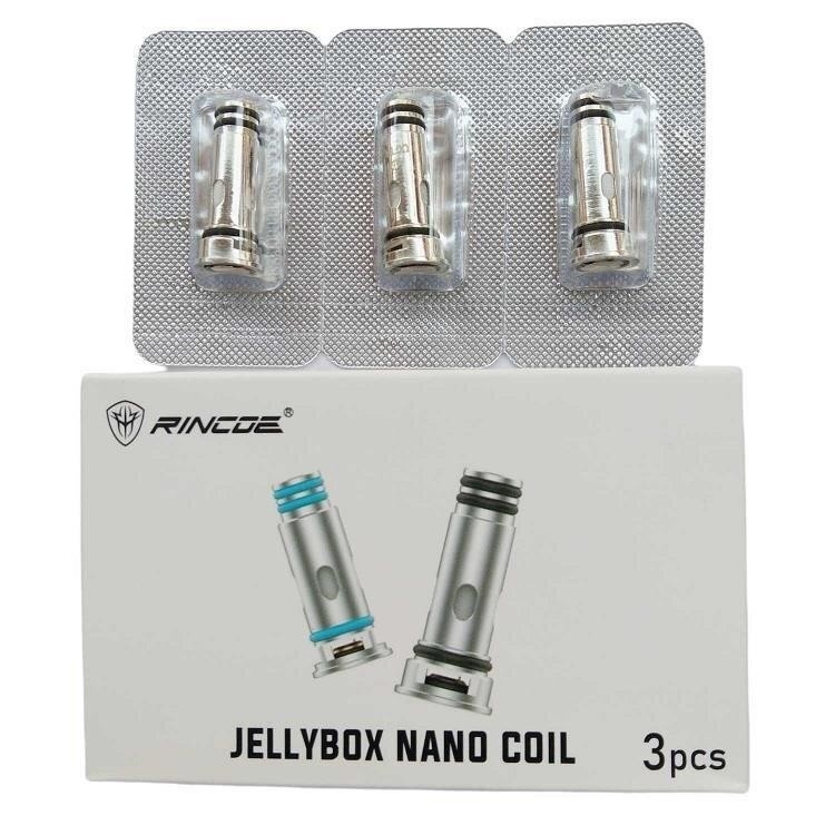 ملف استبدال Lelote Jellybox Nano لـ Rincoe Jellybox SE / Nano X / Air X Kit 1.0Ω / 0.5Ω