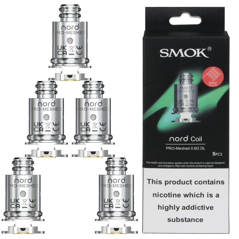 Smok Nord Pro Coil 5pcs بخار Coil استبدال شبكة لفائف ل DL / MTL