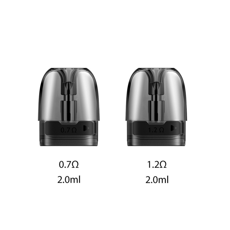 خرطوشة Lelote Voopoo Argus Pod 2 مل 0.7ohm 1.2ohm تعبئة جانبية القرون الفارغة
