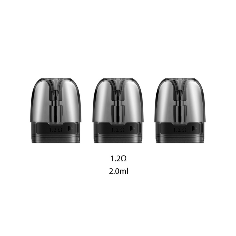 خرطوشة Lelote Voopoo Argus Pod 2 مل 0.7ohm 1.2ohm تعبئة جانبية القرون الفارغة