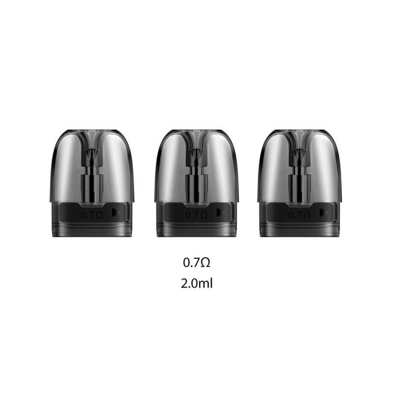 خرطوشة Lelote Voopoo Argus Pod 2 مل 0.7ohm 1.2ohm تعبئة جانبية القرون الفارغة