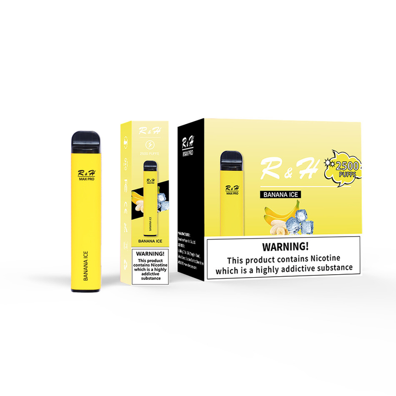 يمكن التخلص منها قرنة بخار Max Pro 8ml 950mah 2500 نفث 1.3ohm شبكة لفائف مجموعة المتاح