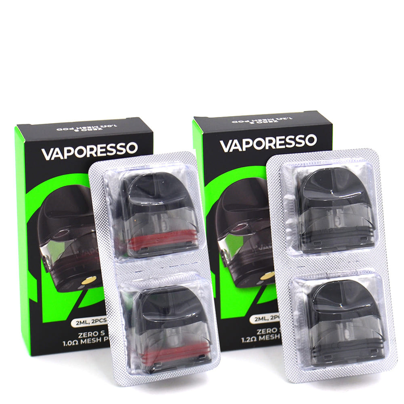 خرطوشة Vaporesso Zero S 2 مل 1.2ohm تعبئة علوية خراطيش MTL Vaping الفارغة