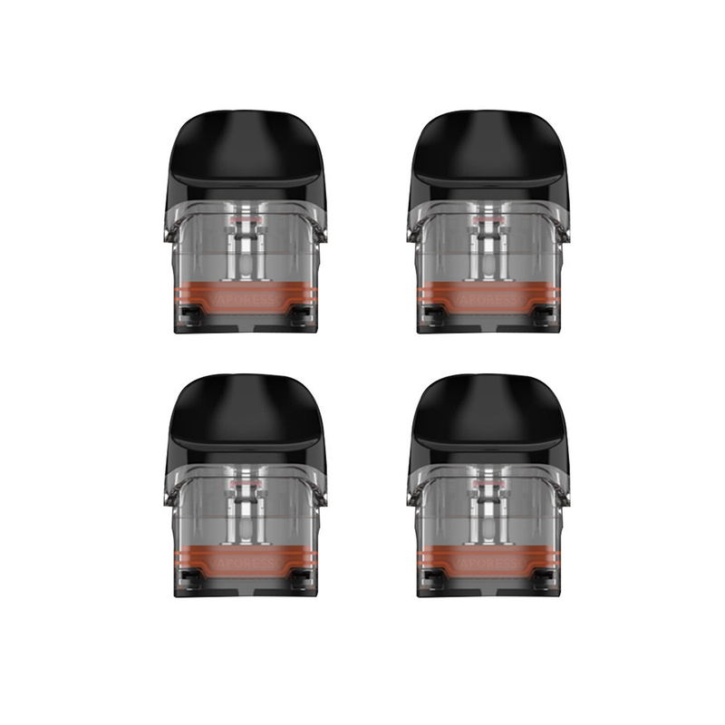 خراطيش جراب Vaporesso Luxe QS فارغة 2 مللي 0.6ohm 1.0ohm 4pcs لمجموعة Luxe QS Kit / Luxe Q Kit