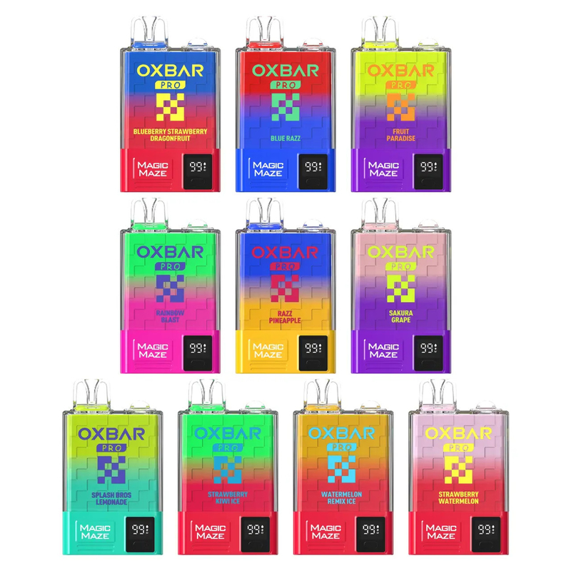 أوكسبار ماجيك لابيزين برو 10k تبخير إستخدام مرة واحدة 10000بوف 900mah 18ml سائل 5% علبة تبخير إستخدام مرة واحدة