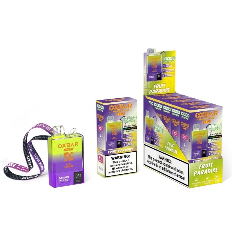 أوكسبار ماجيك لابيزين برو 10k تبخير إستخدام مرة واحدة 10000بوف 900mah 18ml سائل 5% علبة تبخير إستخدام مرة واحدة