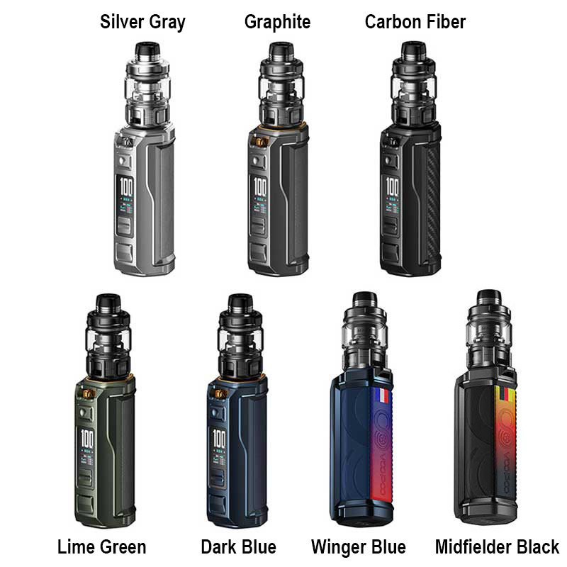 وووبو أرغوس XT 100W Mod Kit 6.5ml مناسبة لـ Matt Tank 18650/21700 بطارية