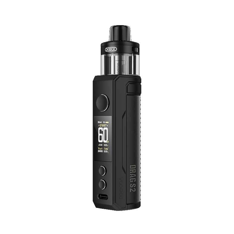 مجموعة Voopoo Drag s2 Pod Mod 60w مع PnP X Cartridge DTL / MTL 2500mAh 5ml