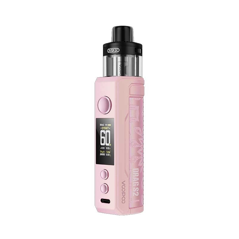 مجموعة Voopoo Drag s2 Pod Mod 60w مع PnP X Cartridge DTL / MTL 2500mAh 5ml