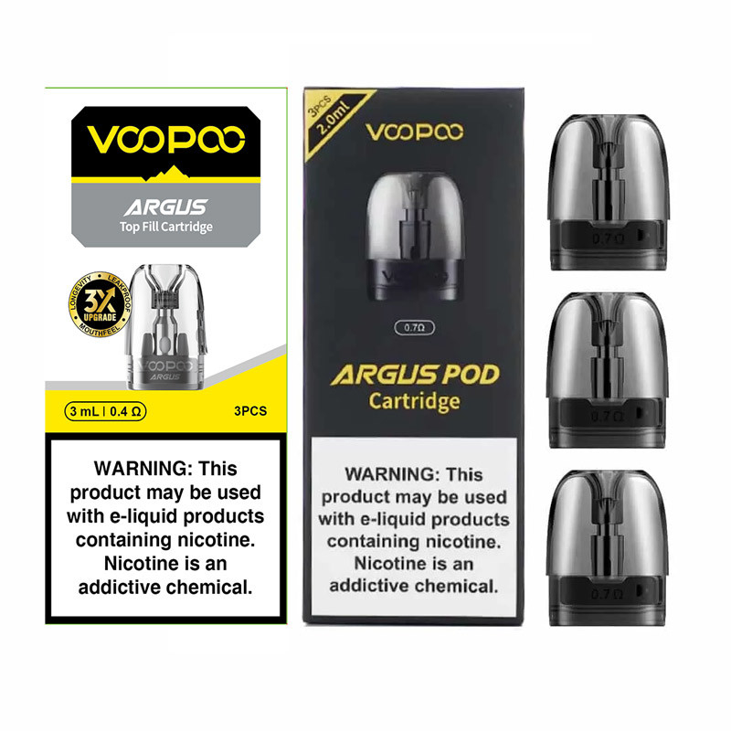 فوبو أرغوس فول فول 3 مل 0.4Ω/ 0.7Ω لـ Argus Pod / Argus P1 / Argus Z / Argus G / Argus Pod SE